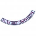 1965 Oldsmobile Cutlass/442/F85 ULTRA HIGH COMPRESSION 12 SILVER B/C BODY AIR CLEANER DECAL (D00331) | DC1863T