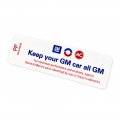 1968 Oldsmobile Cutlass/442/F85 455-4V KEEP YOUR GM ALL GM AIR CLEANER DECAL PP (D00010) | DC1875T
