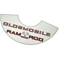 1969 Oldsmobile Cutlass/442/F85 RAM ROD 400 AIR CLEANER DECAL  (D00004) | DC1892T