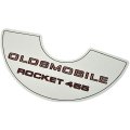 1969 Oldsmobile Cutlass/442/F85 ROCKET 455-2V AIR CLEANER DECAL SMALL | DO0008
