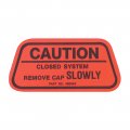 1970 Oldsmobile Cutlass/442/F85  CALIFORNIA GAS CAP CAUTION DECAL (D00384) | DC1939T