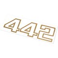 1985 Oldsmobile Cutlass/442/F85 442 442 DOOR LOGO - EA | DC2140T