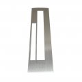 1967 Oldsmobile Cutlass/442/F85 BRUSHED ALUMINUM METAL CONSOLE INSERT | CP1606T