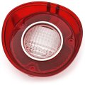 1972 Chevrolet Chevelle/Malibu TAIL LAMP LENS BACKUP WITH CHROME - LH | XL4676V