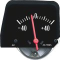 1971 Chevrolet Nova/Chevy II BATTERY GAUGE BLACK FACE | CP1410Z