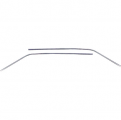 1967 Chevrolet Nova/Chevy II DRIP RAIL MOLDING (2 PIECE) COUPE ONLY | XP3443N
