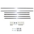 1971 Chevrolet Nova/Chevy II BODY MOLDING SET 6 PIECE (THIS MOLDING HAS BLACK CENTER) | XP3466N