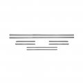 1968 Chevrolet Nova/Chevy II BODY MOLDING SET ABOVE ROCKER MOLDING 6 PIECE SET | XP3467N