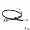 1968 Chevrolet Nova/Chevy II S BATTERY CABLE, NEGATIVE, V8, ALL WITH HEAVY DUTY BATTERY | 04865