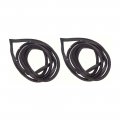 1962 Chevrolet Nova/Chevy II DOOR WEATHERSTRIPS AND CLIPS (2 DOOR SEDAN) - PR | WS3260N