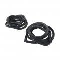 1962 Chevrolet Nova/Chevy II REAR DOOR WEATHERSTRIPS AND CLIPS (4 DOOR SEDAN) - PR | WS3263N