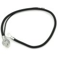 1967 Chevrolet El Camino S BATTERY CABLE, NEGATIVE, 6 CYLINDER & V8, WITH HEAVY DUTY BATTERY | 09155