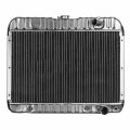 1963 Chevrolet Nova/Chevy II 3 CORE RADIATOR WITH AIR AND RH INLET (AUTOMATIC TRANS) 10445 AAN | CS1444N