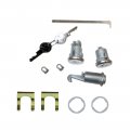 1966 Chevrolet Nova/Chevy II GLOVEBOX, TRUNK & DOOR LOCK KIT (ORIGINAL) 128A | KL0138Z