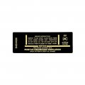 1967 Chevrolet Nova/Chevy II 283/195 AIR CLEANER SERVICE INSTRUCTIONS DECAL (DC0516) | DC1518N