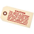1964 Chevrolet Nova/Chevy II ANTIFREEZE CAUTION TAG (DC0416) | DC0416