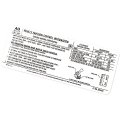 1971 Chevrolet Impala/Caprice/Bel Air 350-4V AT/MT EMISSION DECAL US-CAL (DC0422) | DC1702C