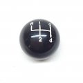 1975 Pontiac GTO/LeMans/Tempest SHIFT BALL MANUAL BLACK WITH 4-SPEED SHIFT PATTERN 3/8 COARSE THREAD | CP1596Z