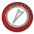 1964 Pontiac GTO/LeMans/Tempest WOOD WHEEL HORN BUTTON EMBLEM | ST3360G