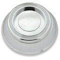 1968 Pontiac Full Size WOOD STEERING WHEEL HORN CAP & HOUSING (CHROME POTMETAL) - 2 PIECE KIT | ST3366Z