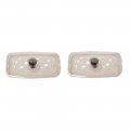 1966 Pontiac GTO/LeMans/Tempest PARK LAMP LENS GTO (MOUNTS IN GRILLE) - PR | XL4130G