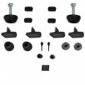 1971 Pontiac GTO/LeMans/Tempest RUBBER BUMPER KIT (INCLUDES 2 HOOD ADJUSTMENT BUMPERS, 4 SIDE OF HOOD BUMPERS, 2 REAR HOOD BUMPERS, 4 DOOR BUMPERS, 2 TRUNK LID BUMPERS, 2 GAS DOOR BUMPERS & 2 GLOVE BOX BUMPERS) MADE IN THE USA | WS4030G
