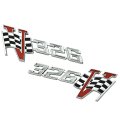 1964 Pontiac GTO/LeMans/Tempest LEMANS 326 V FLAGS FENDER EMBLEM - PR | EM2128G