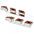 1971 Pontiac GTO/LeMans/Tempest (400) ROCKER EMBLEMS - PR | EM2146G