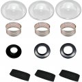 1964 Pontiac GTO/LeMans/Tempest AIR CLEANER SET WITH FOAM ELEMENTS AND SCREENS | TP3539G