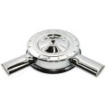 1965 Chevrolet Chevelle/Malibu L79 CHROME AIR CLEANER INCLUDES CHROME TOP, BLACK BASE, & A/C ELEMENT (HOLLEY) | CB1579V
