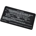 1968 Pontiac GTO/LeMans/Tempest  400-2V AT/MT EMISSION DECAL  (DT0038) | DC1879G