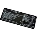 1971 Pontiac GTO/LeMans/Tempest 400-4V MT EMISSION DECAL US/CAL (DT0100) | DC1892G