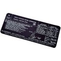 1972 Pontiac GTO/LeMans/Tempest  400-4V AT/MT EMISSION DECAL US/C   (DT0102) | DC1900G