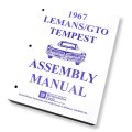 1967 Pontiac GTO/LeMans/Tempest FACTORY ASSEMBLY MANUAL | BK1068G