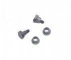 1972 Chevrolet El Camino FLAPPER DOOR PIVOT SCREW & BUSHING KIT FOR COWL INDUCTION HOOD | CW1846V