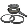 1972 Chevrolet El Camino AIR CLEANER KIT (INCLUDES AIR CLEANER, FLANGE, RUBBER SEAL, & BLACK LID) - LATE STYLE | CW1852V