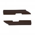 1981 Buick Skylark/GS/Regal/GN FRONT ARM REST PADS - PR (BLACK PAINT TO MATCH) | IN3125A