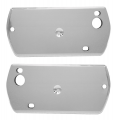 1971 Pontiac GTO/LeMans/Tempest FRONT CHROME ARM REST BACKING PLATES 11