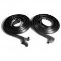1964 Pontiac GTO/LeMans/Tempest DOOR WEATHERSTRIPS WITH CLIPS AND MOLDED ENDS, HTP, CONV - PR LM12C | WS4403Z