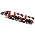 1973 Buick Skylark/GS/Regal/GN FRONT FENDER EMBLEM 455 GM # 1243122 | EM1967S