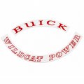 1967 Buick Skylark/GS/Regal/GN BUICK WILDCAT POWERED AIR CLEANER DECAL SET (DB0077) | DC1553S