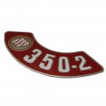 1968 Buick Skylark/GS/Regal/GN BUICK 350-2V AIR CLEANER DECAL (DB0008) | DC1556S