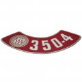 1968 Buick Skylark/GS/Regal/GN BUICK 350-4V AIR CLEANER DECAL SMALL (DB0019) | DC1575S