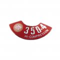 1970 Buick Skylark/GS/Regal/GN BUICK 350-4V HI-COMPRESSION AIR CLEANER DECAL (DB0010) | DC1577S