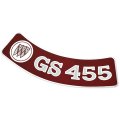 1974 Buick Skylark/GS/Regal/GN BUICK GS455 AIR CLEANER DECAL (DB0011) | DC1581S