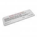 1971 Buick Skylark/GS/Regal/GN  COOLING SYSTEM DECAL (DB0252) | DC1630S