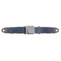 1992 Cadillac Cars CHROME FLIP STYLE LAP BELT, MEDIUM BLUE (4002) 74