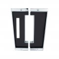 1967 Pontiac Firebird/TransAm CONSOLE SHIFTER TOP PLATE CHROME AND BLACK - AUTO TRANS | CP1661Z