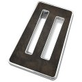 1968 Pontiac Firebird/TransAm UPPER SHIFT PLATE FOR AUTOMATIC TRANS (CORRECT BURLWOOD INCLUDED WITH TOP PLATE) | CP1497F