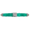 1992 Cadillac Cars CHROME FLIP STYLE LAP BELT, TURQUOISE (4009) 74